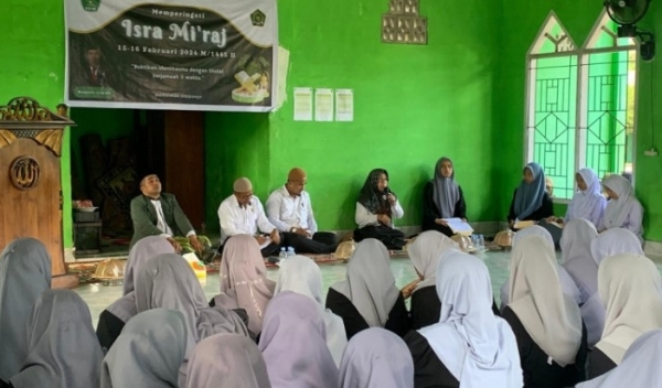 MAN 3 Bone Kembali Menggelar Peringatan Isra' Mikraj Nabi Muhammad SAW