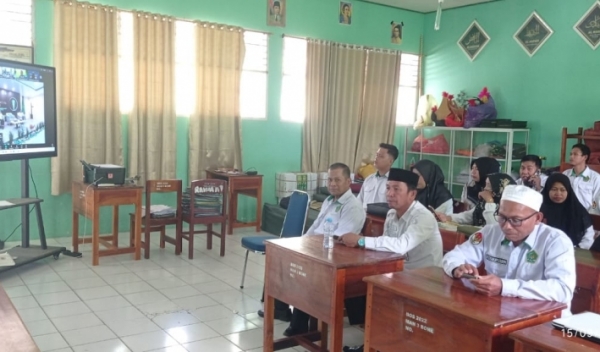 Dari Ruang Virtual, MAN 3 Bone Ikut Perkuat Napas HAM di Lingkungan Kemenag